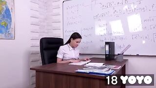 I dream of fucking my teacher on his chair