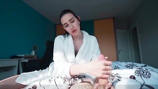 Jerked off to stepmom and cum in her pussy - Pornoro