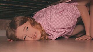 A stepsister is stuck in a tough spot, facing a rough situation