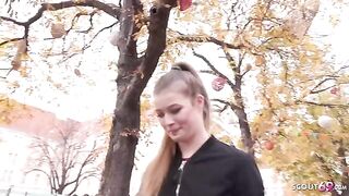 Skinny teen Olivia Sparkle gets fucked hard by German hung