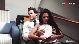 Hot foursome action with Alexa Tomas and Sicilia in passionate swap -