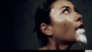 Asian busty babes get wild with extraterrestrial partners