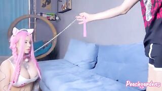 My obedient stepsister Kitty Teen will do anything I tell her to, even engage in rough intimate acts