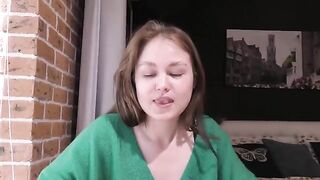 Student girl learns the Kamasutra at home at 18
