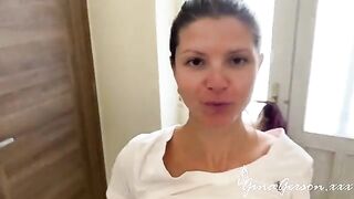 Skinny petite girl gets her pussy eaten and fucked hard with a huge dick