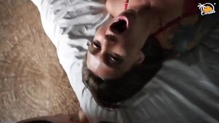 A Polish couple fucks on Bali, brought there by porn money