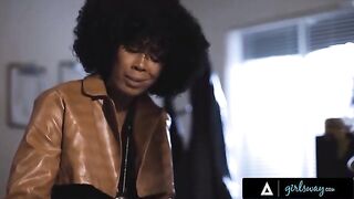 Detective Misty Stone gets fucked hard on her working desk