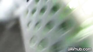Two JAV girls Reika Ichinose and Mio Ozora getting fucked by many cocks