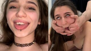 Cute girl looks like a whore when she's having sex. Check it out!