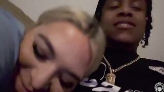Fat PAWG Rharri Rhound gets her booty clapped by Lil D hard