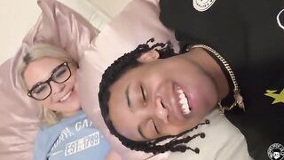 Fat PAWG Rharri Rhound gets her booty clapped by Lil D hard