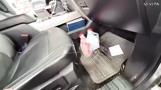 The guy met a girl in the store and she agreed to anal sex