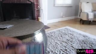 Gina Valentina does her best to impress stepbrother