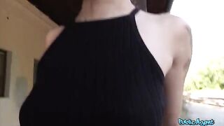 A compilation of hot girls flashing and fucking outdoors with risky sex