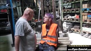 Egon Kowalski banged Climate Activist while she was doing her job