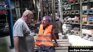 Egon Kowalski banged Climate Activist while she was doing her job