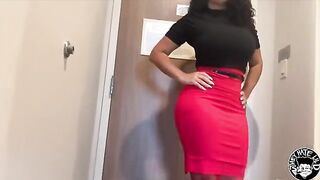 Latina MILF Valerie Kay does yoga with lucky guy Lil D