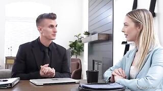Lily Larimar gets fucked to get a job done