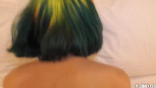 Rainbow teen got her pussy smashed on her 18th birthday