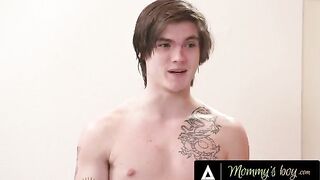 Pervert stepson wants to explore his sexy MILF Crystal Rush’s backdoor action