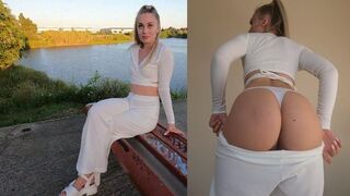 Date with a hot girl from the app, intense action
