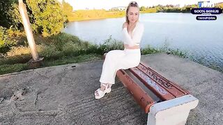 Date with a hot girl from the app, intense action
