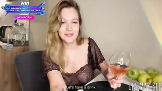 I had a romantic evening with my stunning e-girl. Asmr girlfriend roleplay. POV hot virtual sex