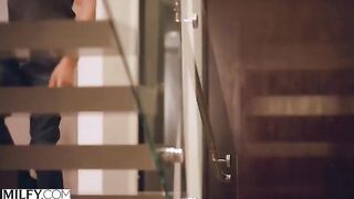 Lauren Phillips, a hot housewife, craves BBC in this steamy MILFY scene