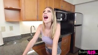 You better shut up and let me suck your dick, Anya Olsen tells Stepbro