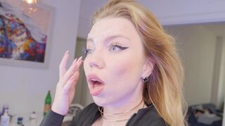 My small pussy made him cum three times and once on my face