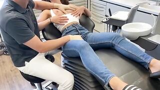 These are my DOCTOR BOOBS, not my dentist!! - Hot doctor roleplay action with perfect body and boobs