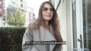 A cute babysitter got fucked by a stranger in her apartment for cash