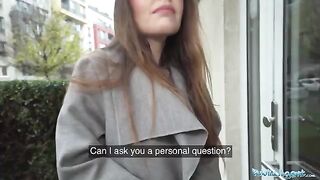 A cute babysitter got fucked by a stranger in her apartment for cash