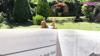 In the garden, I wore FREUTOY and got creampie in my ass