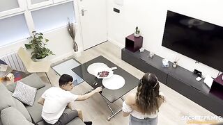 A hot girl helped her steps Brother when he was caught with porn and couldn’t resist
