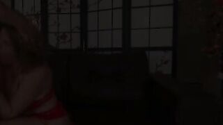 A prostitute got a big load of cum right on her face