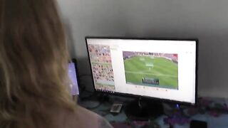 Nesty plays video games and gets fucked at home