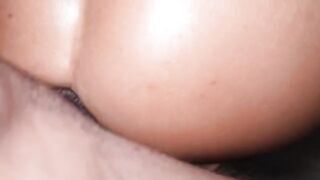 The queen of anal squirt in POV, delivering an intense, gape-filled experience