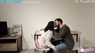 We study together and end up fucking ft. Noah Pells, featuring the stunning Big Ass Latina