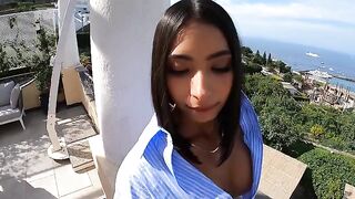 I have a surprise for you... The best double blowjob, exclusive FFM action
