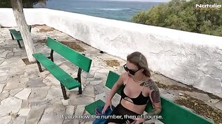 A hot chick cheats on her BF 3 days before wedding in Greece!