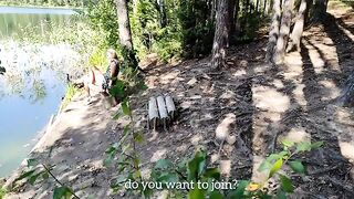 I peeped at a girl masturbating and she asked me to join