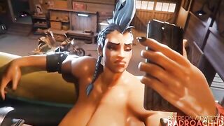 Junker Queen is fucking Mei in a hardcore style in this hot video