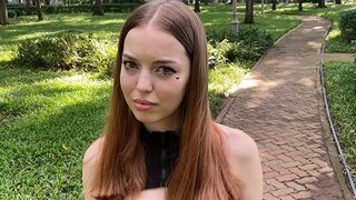 A pick-up guy shot his dick in front of 18-year-old Russian schoolgirl