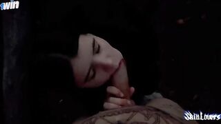 A Zoomer guy got fucked by a Russian babe in the forest