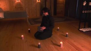 Exorcism of a hot MILF, embodying Luna Roulette's naughty fantasies