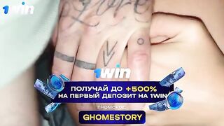 The ANAL Game. Halloween special with hot tattooed girl