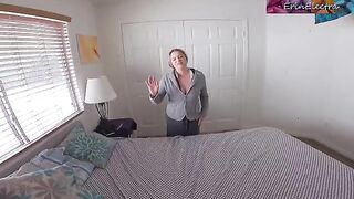 Stepmom caught me stealing her panties, now she wants my cock