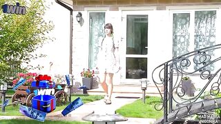 A rebellious teenager defies her parents' rules and gets punished in a steamy scene
