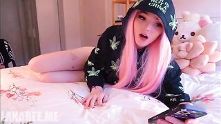 Pervert guy sniffed and fucked his stepmom's pink pussy